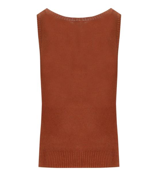 26SS 막스마라 민소매 티셔츠 2616361038600 002 S Orange - MAX MARA