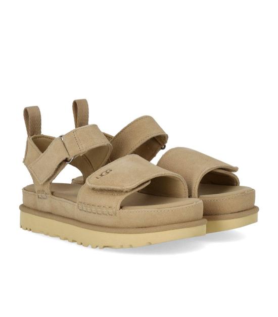 26SS 어그 골든스타 플랫폼 스트랩 샌들 1136783 SAN 36 Beige - UGG