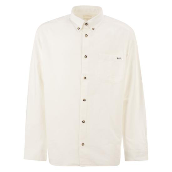 26SS 아페쎄 긴팔 셔츠 COHOE WHITE