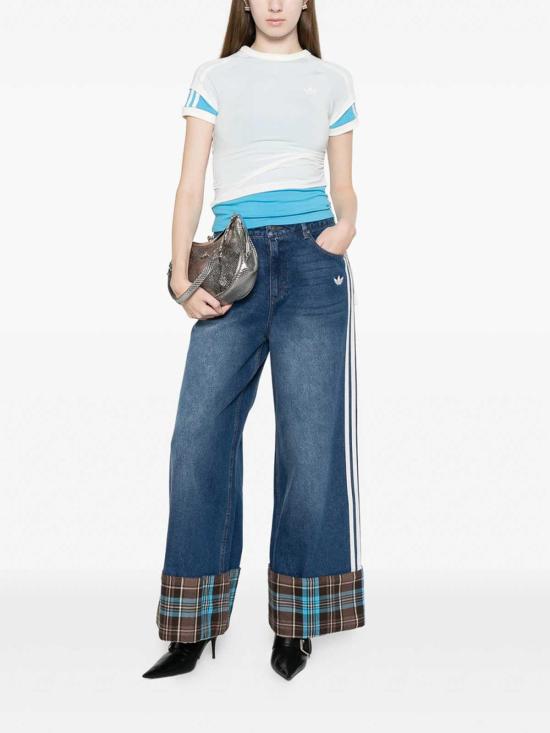  아디다스 데님 팬츠 KW4518 Indigo Denim Multicolor DOM - ADIDAS