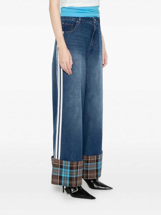  아디다스 데님 팬츠 KW4518 Indigo Denim Multicolor DOM - ADIDAS