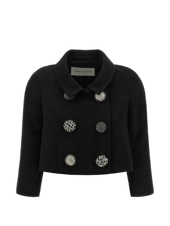 26SS 드리스 반 노튼 자켓 2610105413265 BLACK