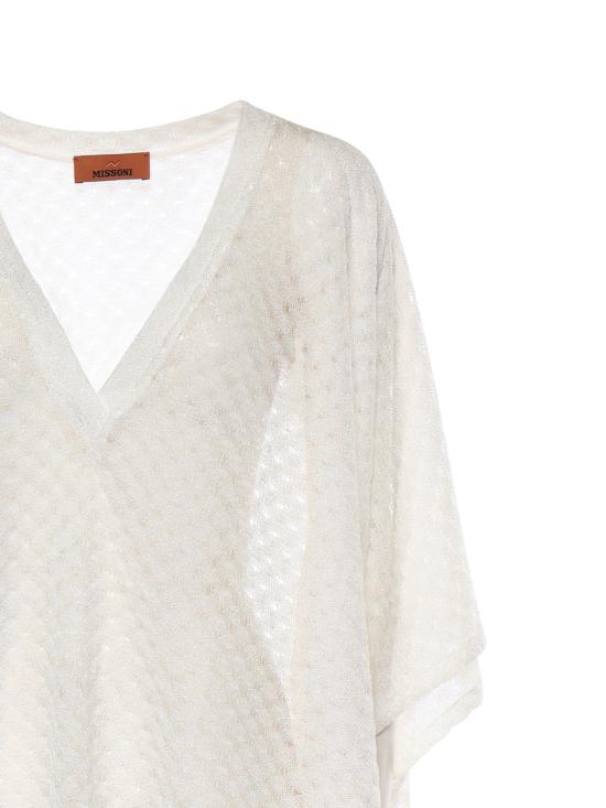 26SS 미소니 숏 원피스 MC26SQ00 BR014RS01JW WHITE - MISSONI