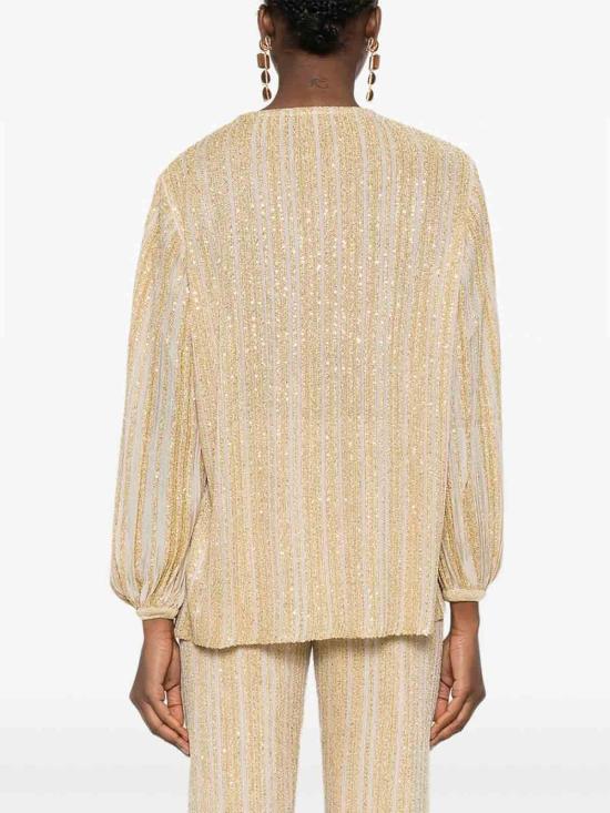 26SS 미소니 셔츠 DS26SJ0ABK01GHS01KN Gold - MISSONI