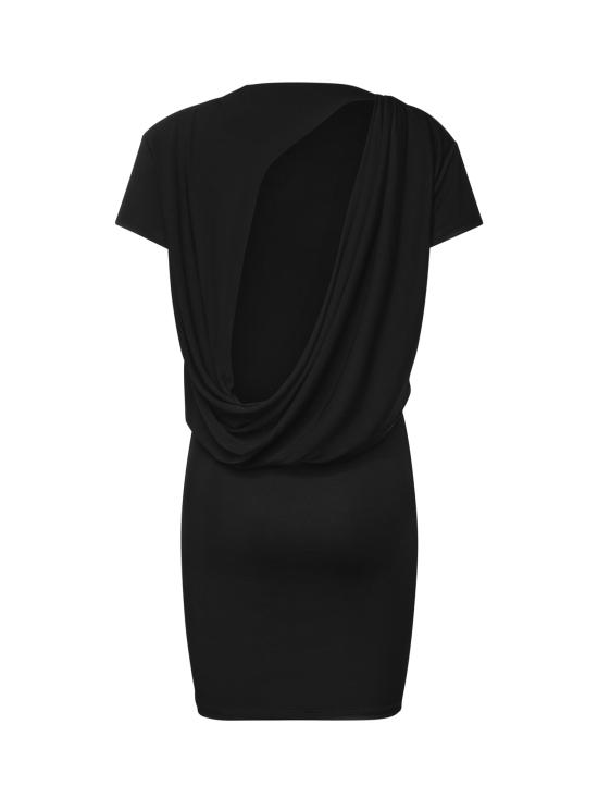 26SS 자크뮈스 미디 원피스 DRW00847AJ00253 990 BLACK - JACQUEMUS