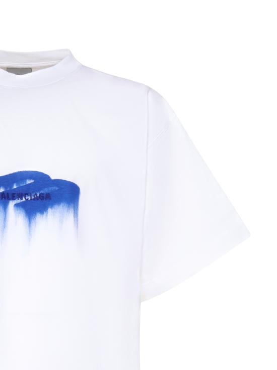26SS 발렌시아가 반팔 티셔츠 850345 TUVJ89000 WHITE - BALENCIAGA