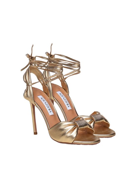 26SS 아쿠아주라 샌들 CNAHIGS0 WNASOG SOFT GOLD - AQUAZZURA