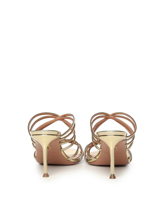 26SS 아쿠아주라 뮬/슬리퍼 TLMMIDM0 SSYSOG SOFT GOLD - AQUAZZURA