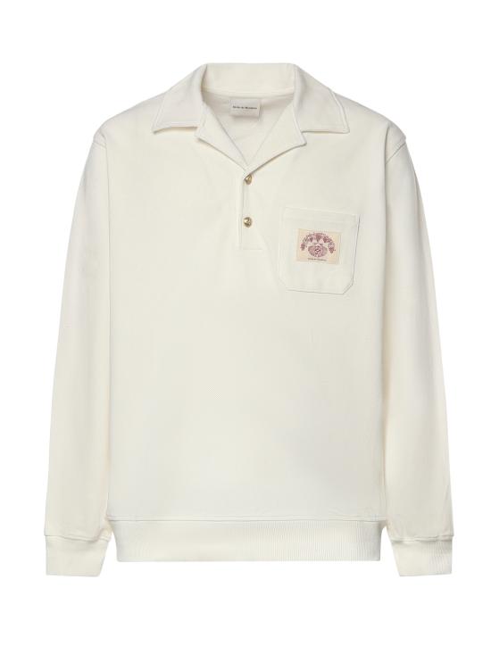 26SS 드롤드무슈 폴로 티셔츠 KPL166CO264 OW OFF WHITE