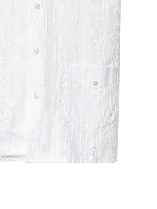 26SS 드롤드무슈 반팔 셔츠 KSH258CO286 WT WHITE - DROLE DE MONSIEUR