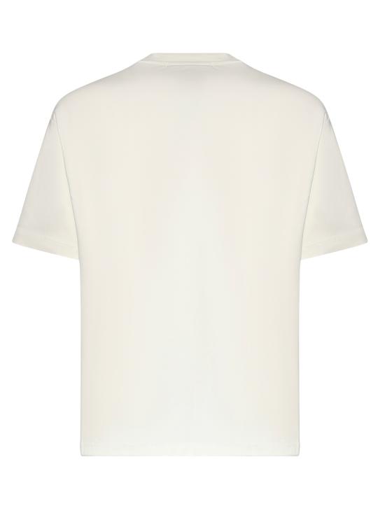26SS 드롤드무슈 반팔 티셔츠 JTS292CO002 OW IVORY White - DROLE DE MONSIEUR