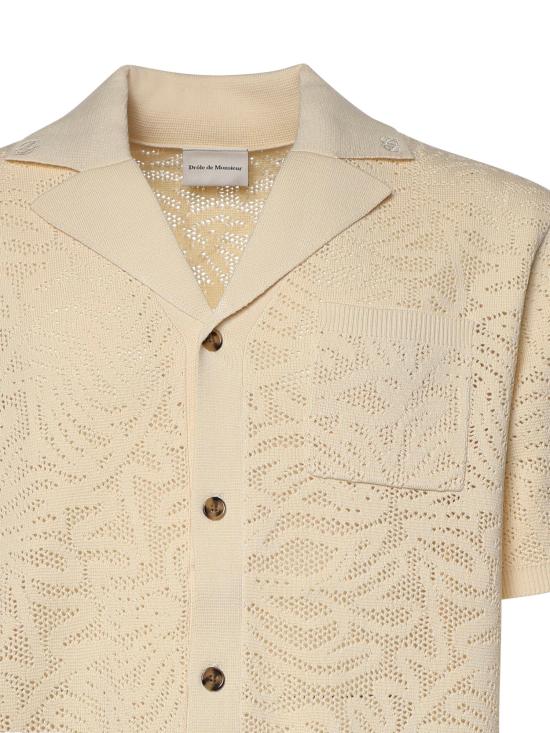 26SS 드롤드무슈 셔츠 KCA174CO293 OW OFF WHITE - DROLE DE MONSIEUR