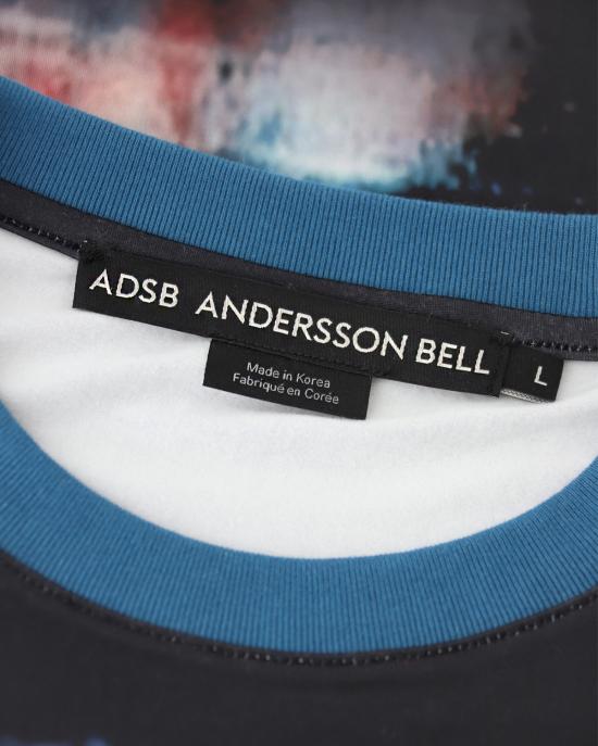  앤더슨벨 긴팔 티셔츠 atb1027m blue BLU MULTI - ANDERSSON BELL