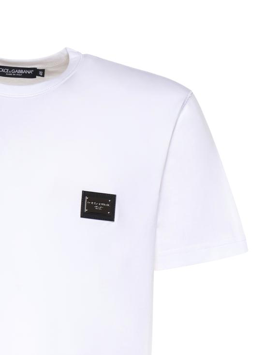 26SS 돌체앤가바나 반팔 티셔츠 G8PT1T G7P1BW0800 WHITE - DOLCE & GABBANA