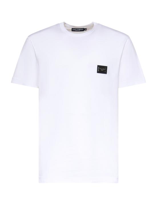 26SS 돌체앤가바나 반팔 티셔츠 G8PT1T G7P1BW0800 WHITE