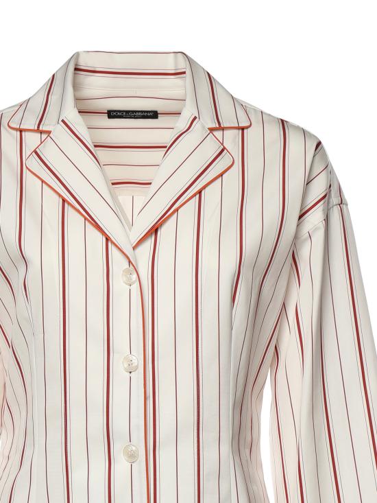 26SS 돌체앤가바나 셔츠 F5U71T FR51TS8053 WHITE RED - DOLCE & GABBANA