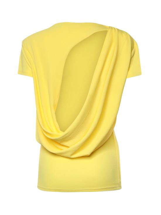 26SS 자크뮈스 긴팔 티셔츠 TOW00912AJ00253 250 YELLOW - JACQUEMUS