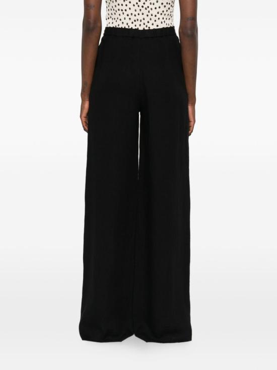 26SS 막스마라 스튜디오 스트레이트 팬츠 2616131042600 307011 Black - MAX MARA STUDIO