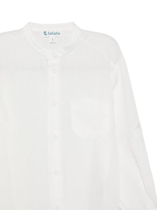 26SS [키즈] 라라루 셔츠 CML30RB LATTE White - LALALU