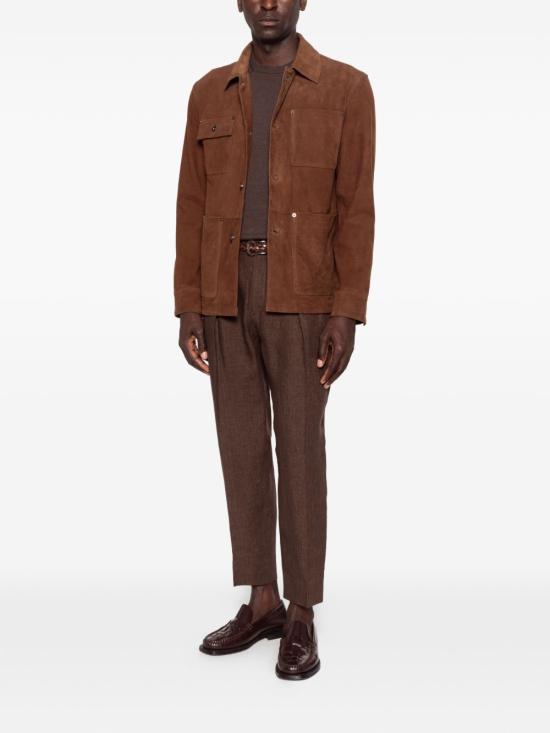 26SS 파올로페코라 자켓 ZO21T200 1181 Brown - PAOLO PECORA
