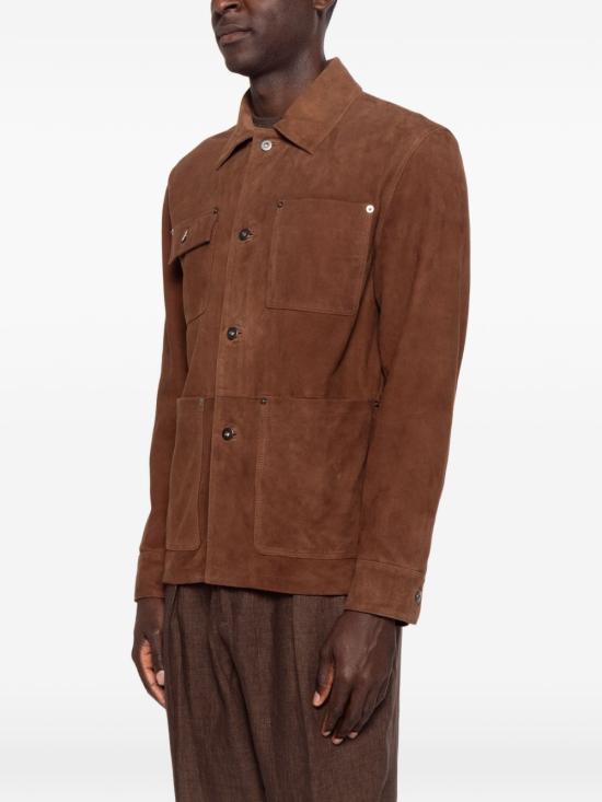 26SS 파올로페코라 자켓 ZO21T200 1181 Brown - PAOLO PECORA