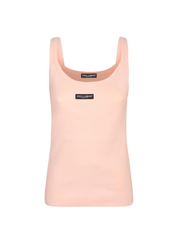 26SS 돌체앤가바나 립드 탱크탑 F8W45T FU7AV F0586 Pink