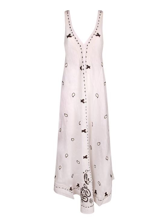 26SS 파로쉬 롱 원피스 D722502R BEACH26 002 White