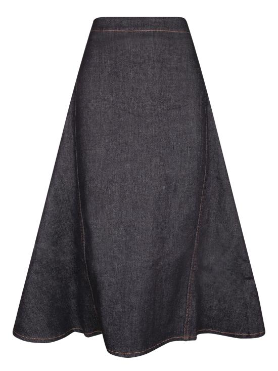 26SS 자크뮈스 롱 스커트 SKW00654 AD00041 390 Blue