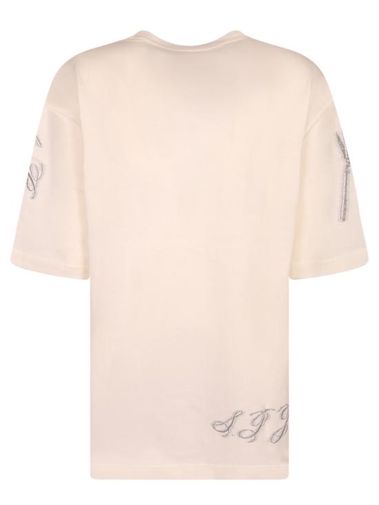 26SS 자크뮈스 아네 티셔츠 TSM00625 AJ00266 1NW White - JACQUEMUS
