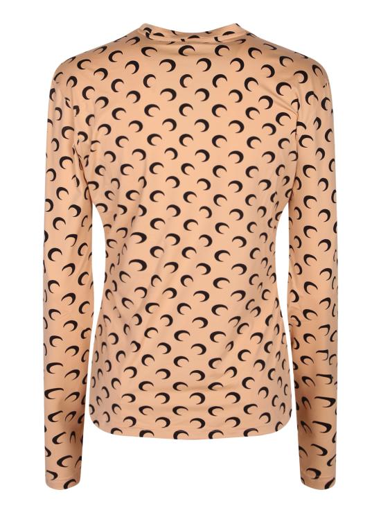 26SS 마린세르 긴팔 티셔츠 MTS003AC JER0001 TA10 Beige - MARINE SERRE