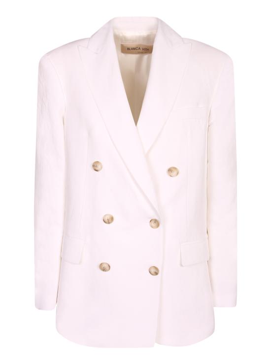 26SS 블랑카 비타 수트 자켓 GLIXIA 3792 DIAMANTE White