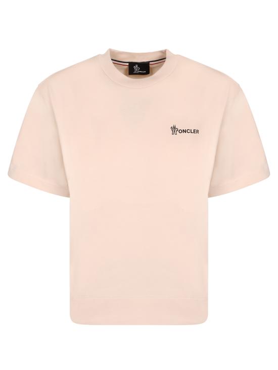 26SS 몽클레어 로고 코튼 티셔츠 8C00010 89AZ9 034 White