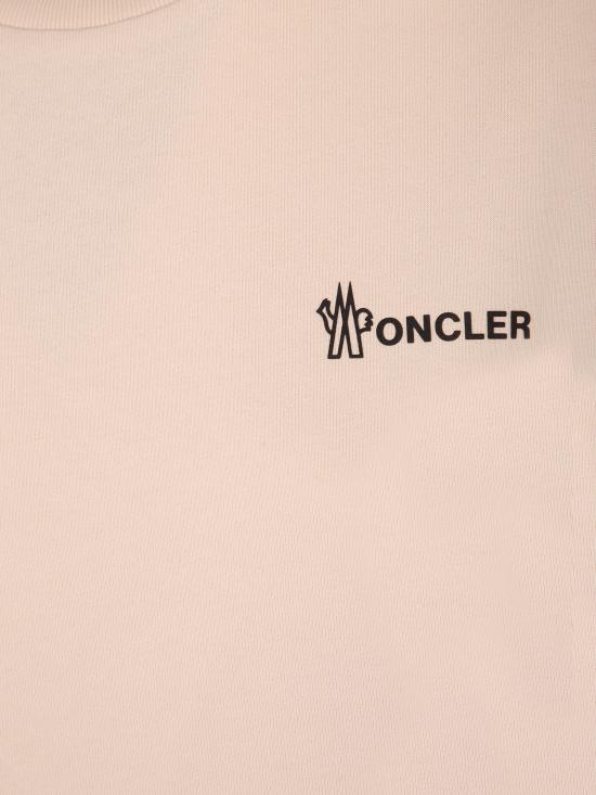 26SS 몽클레어 로고 코튼 티셔츠 8C00010 89AZ9 034 White - MONCLER