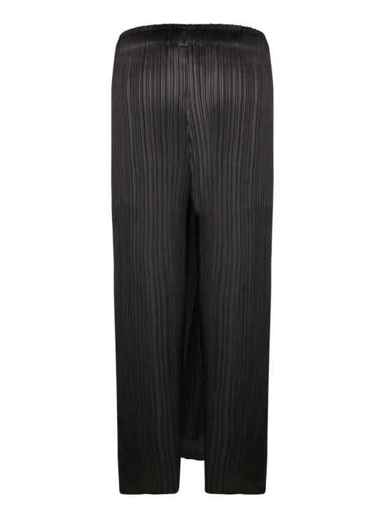 26SS 이세이 미야케 스트레이트 팬츠 PP66JF474 15 Black - ISSEY MIYAKE