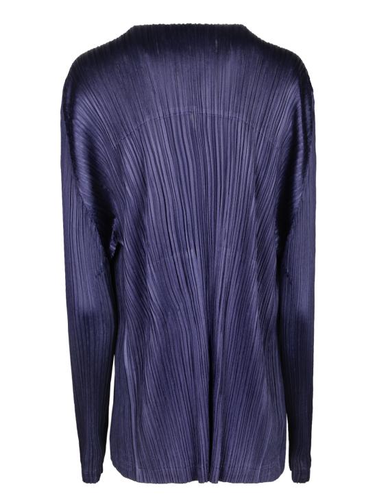 26SS 이세이 미야케 가디건 PP66JO113 78 Blue - ISSEY MIYAKE