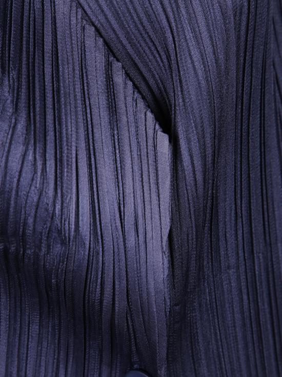 26SS 이세이 미야케 가디건 PP66JO113 78 Blue - ISSEY MIYAKE