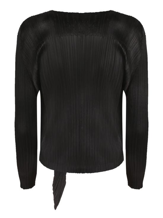 26SS 이세이 미야케 가디건 PP66JO472 15 Black - ISSEY MIYAKE