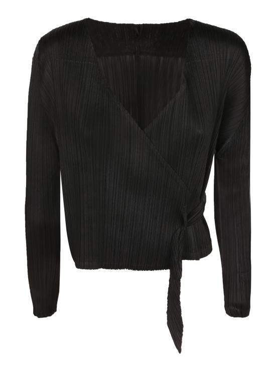 26SS 이세이 미야케 가디건 PP66JO472 15 Black