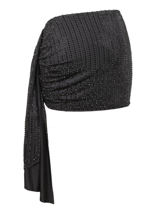 26SS 베누자 미디 스커트 SK005CBLK BLACK Black - VENUJA