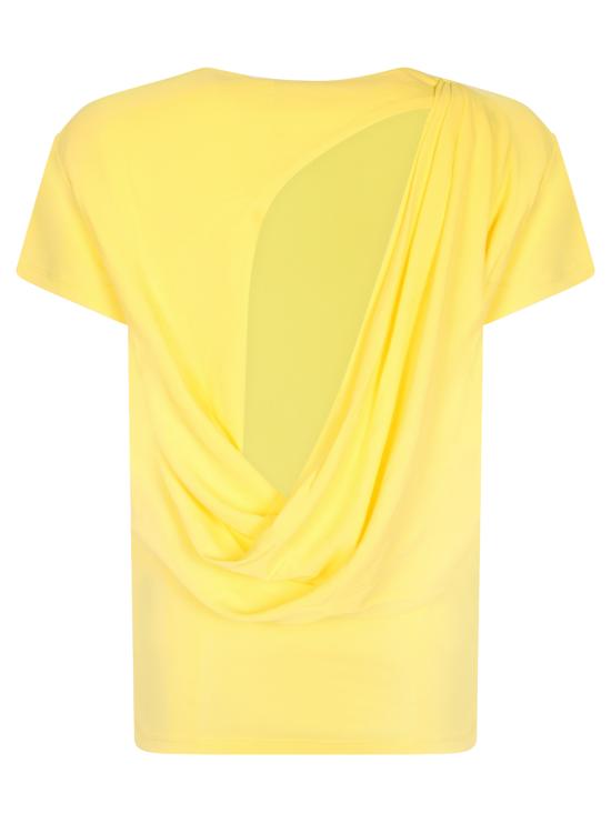 26SS 자크뮈스 반팔 티셔츠 TOW00912 AJ00253 250 Yellow - JACQUEMUS