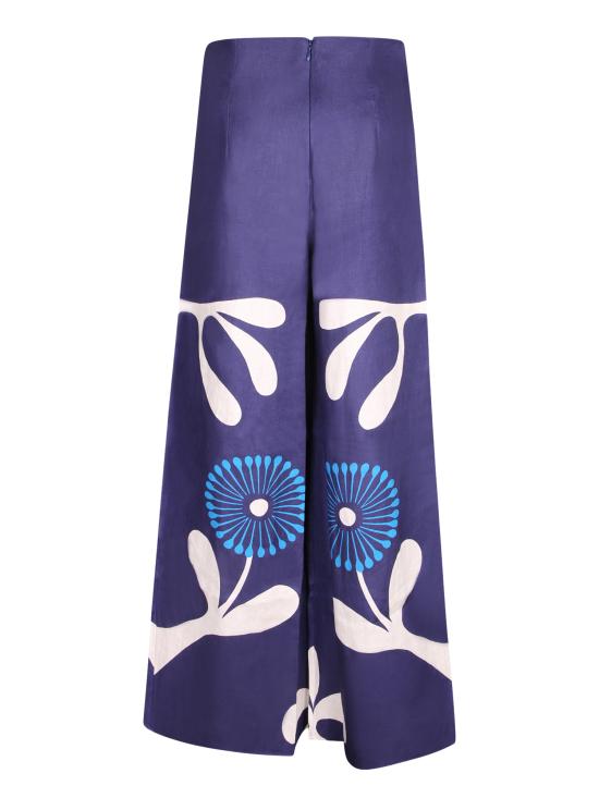 26SS 칼라 데 라 크루즈 팔라초 팬츠 25C296 GIARDINO Blue - CALA DE LA CRUZ