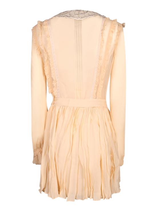 26SS 셀프 포트레이트 미디 원피스 RS26034ST TAN Pink - SELF PORTRAIT