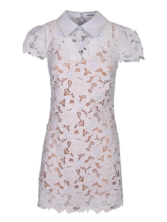 26SS 셀프 포트레이트 숏 원피스 RS26171SBL BLUE Blue