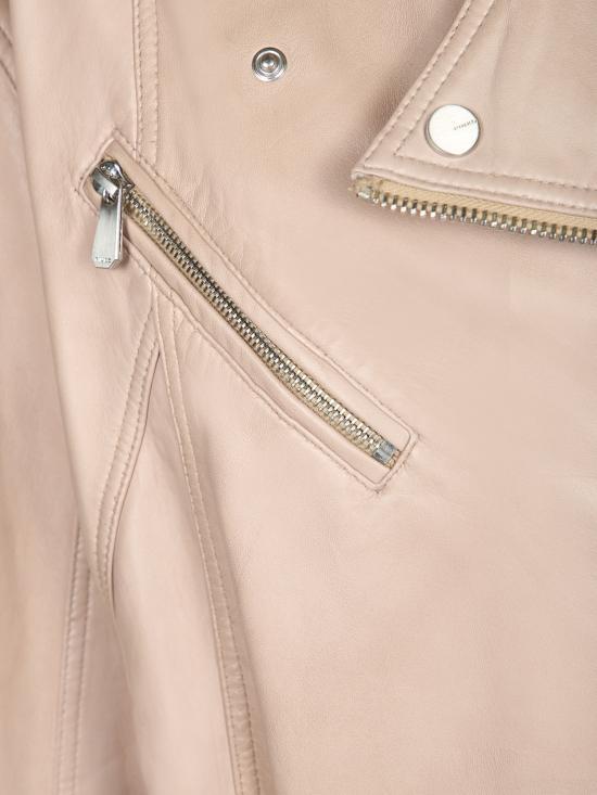 26SS 핑코 가죽 자켓 106231 A31X I31 Beige - PINKO