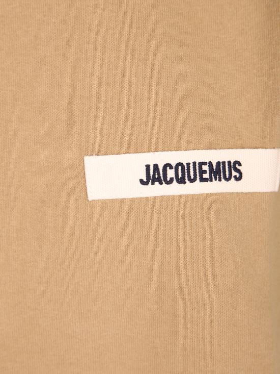26SS 자크뮈스 그로그랭 로고 티셔츠 TSM00133 AJ00226 180 Beige - JACQUEMUS