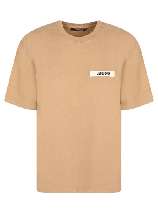 26SS 자크뮈스 그로그랭 로고 티셔츠 TSM00133 AJ00226 180 Beige