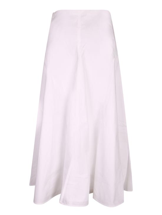 26SS 자크뮈스 롱 스커트 SKW00635 AW00648 100 White - JACQUEMUS