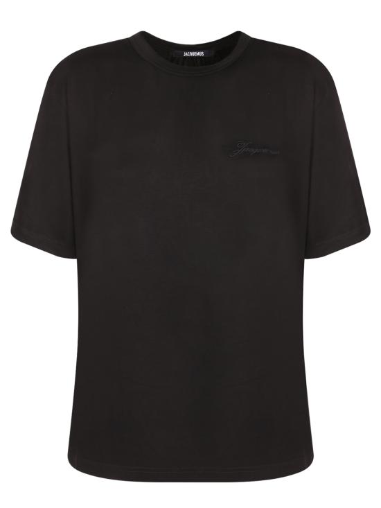 26SS 자크뮈스 반팔 티셔츠 TOW00896 AJ00260 990 Black