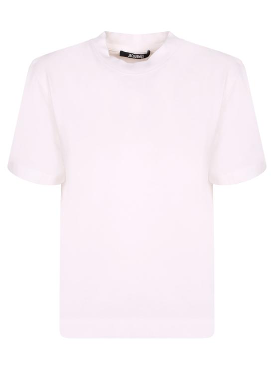 26SS 자크뮈스 반팔 티셔츠 TSW00578 AJ00029 1NV White