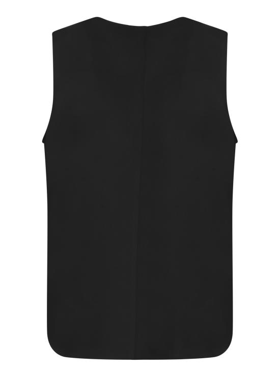 26SS 블랑카 비타 민소매 티셔츠 CIRTA 3552 ONICE Black - BLANCA VITA